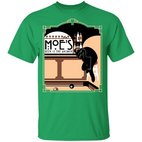 T-Shirts Irish Green / YXS Beer Is The Answer Youth T-Shirt