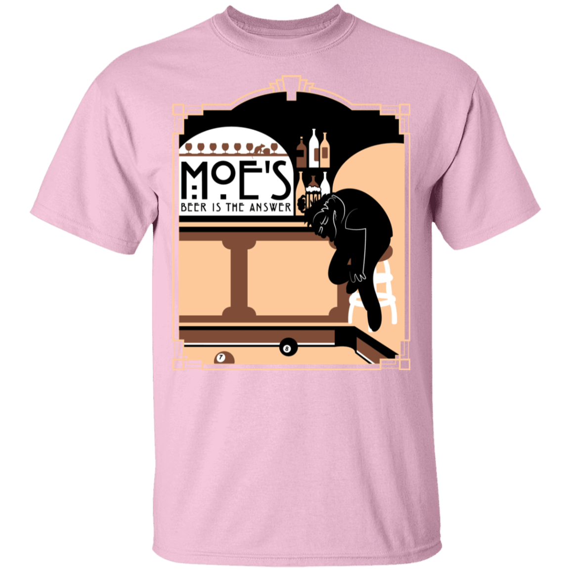 T-Shirts Light Pink / YXS Beer Is The Answer Youth T-Shirt