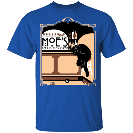 T-Shirts Royal / YXS Beer Is The Answer Youth T-Shirt