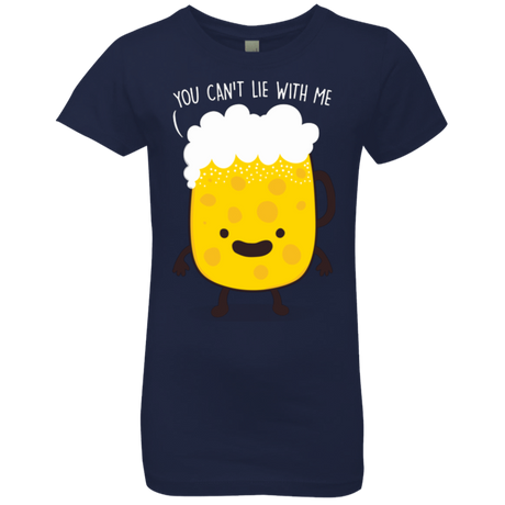 T-Shirts Midnight Navy / YXS Beerfull Girls Premium T-Shirt