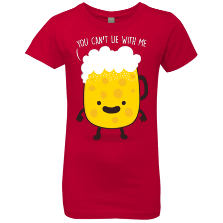 T-Shirts Red / YXS Beerfull Girls Premium T-Shirt