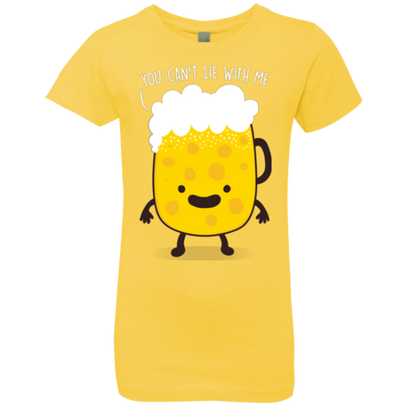 T-Shirts Vibrant Yellow / YXS Beerfull Girls Premium T-Shirt