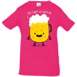 T-Shirts Hot Pink / 6 Months Beerfull Infant Premium T-Shirt