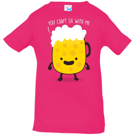 T-Shirts Hot Pink / 6 Months Beerfull Infant Premium T-Shirt