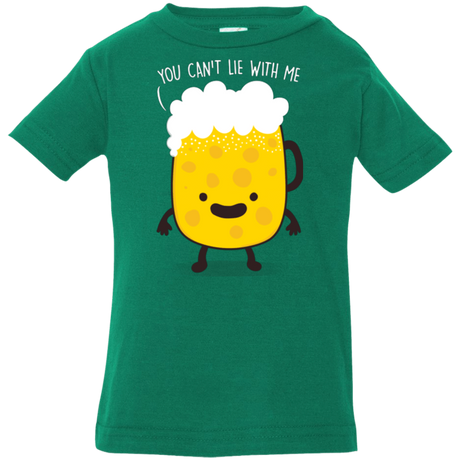 T-Shirts Kelly / 6 Months Beerfull Infant Premium T-Shirt