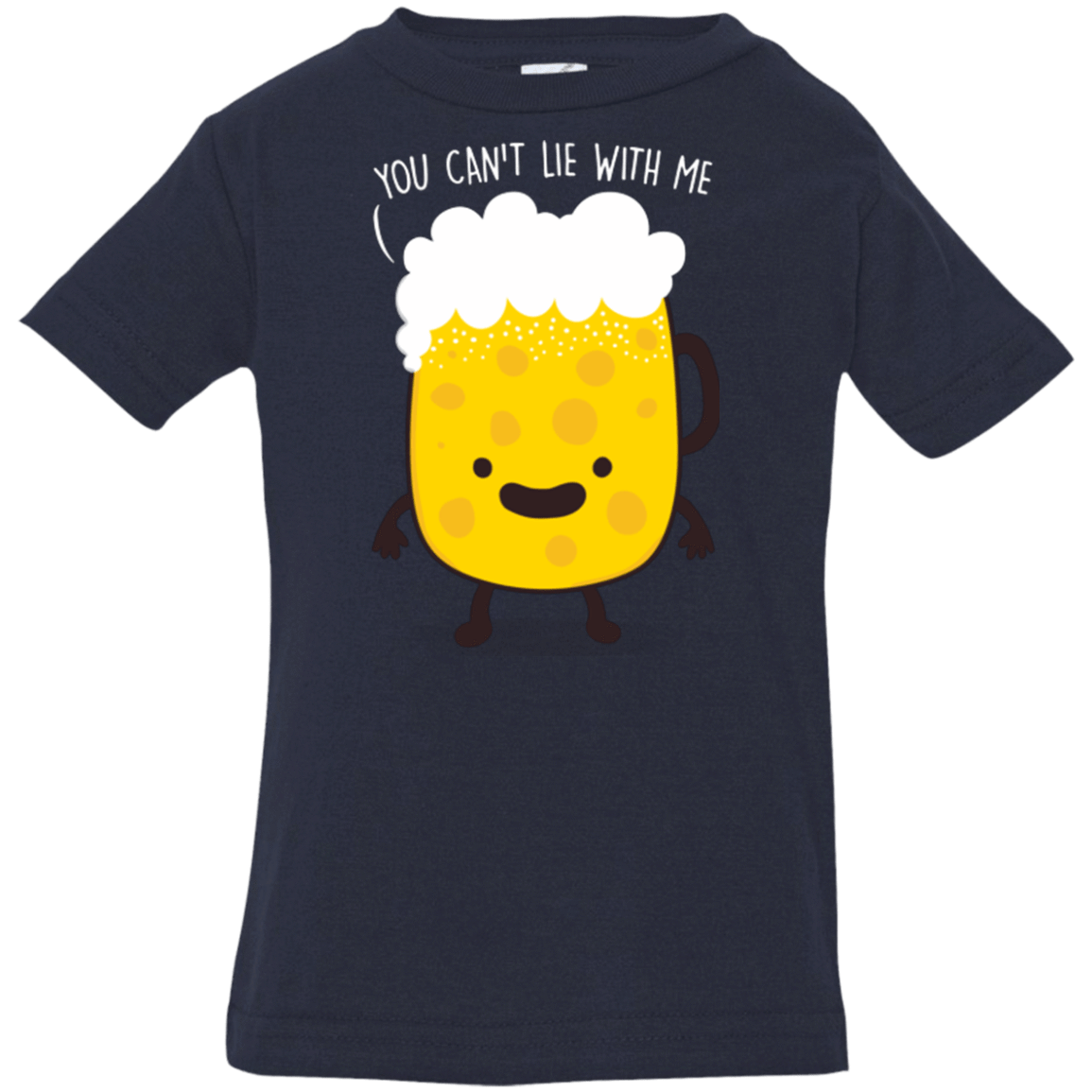 T-Shirts Navy / 6 Months Beerfull Infant Premium T-Shirt