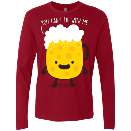T-Shirts Cardinal / Small Beerfull Men's Premium Long Sleeve