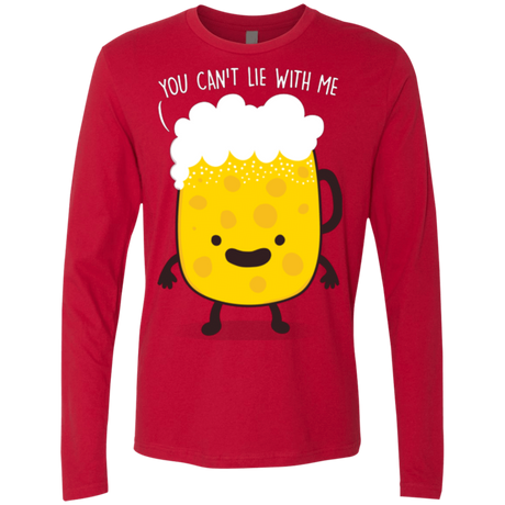 T-Shirts Red / Small Beerfull Men's Premium Long Sleeve