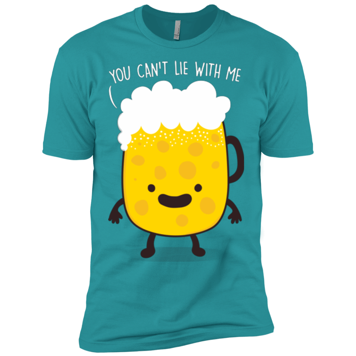 T-Shirts Tahiti Blue / X-Small Beerfull Men's Premium T-Shirt