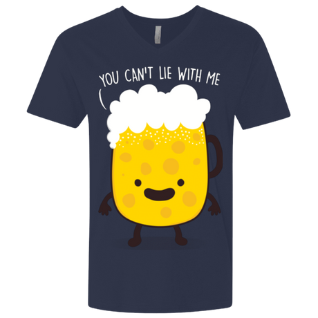 T-Shirts Midnight Navy / X-Small Beerfull Men's Premium V-Neck