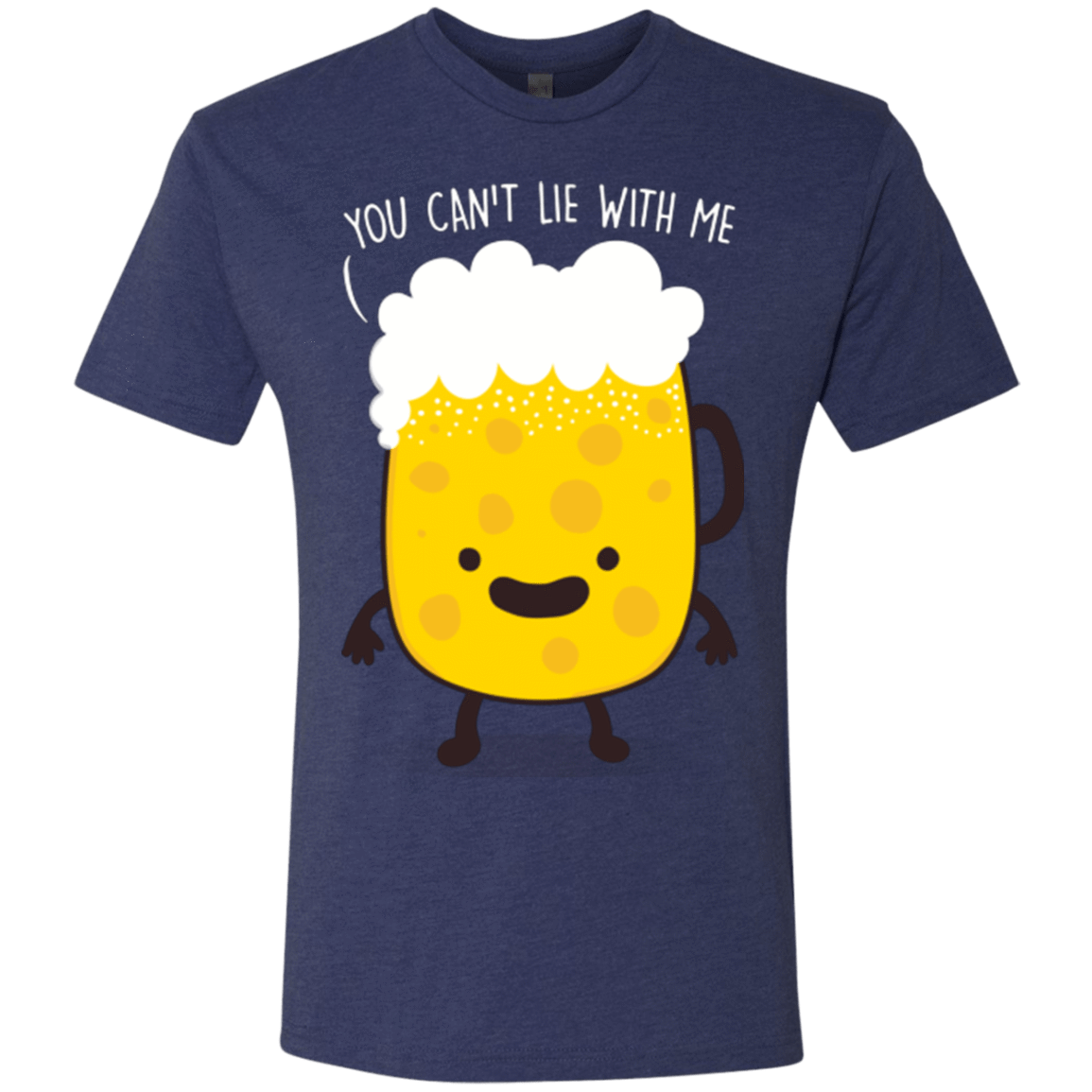 T-Shirts Vintage Navy / Small Beerfull Men's Triblend T-Shirt