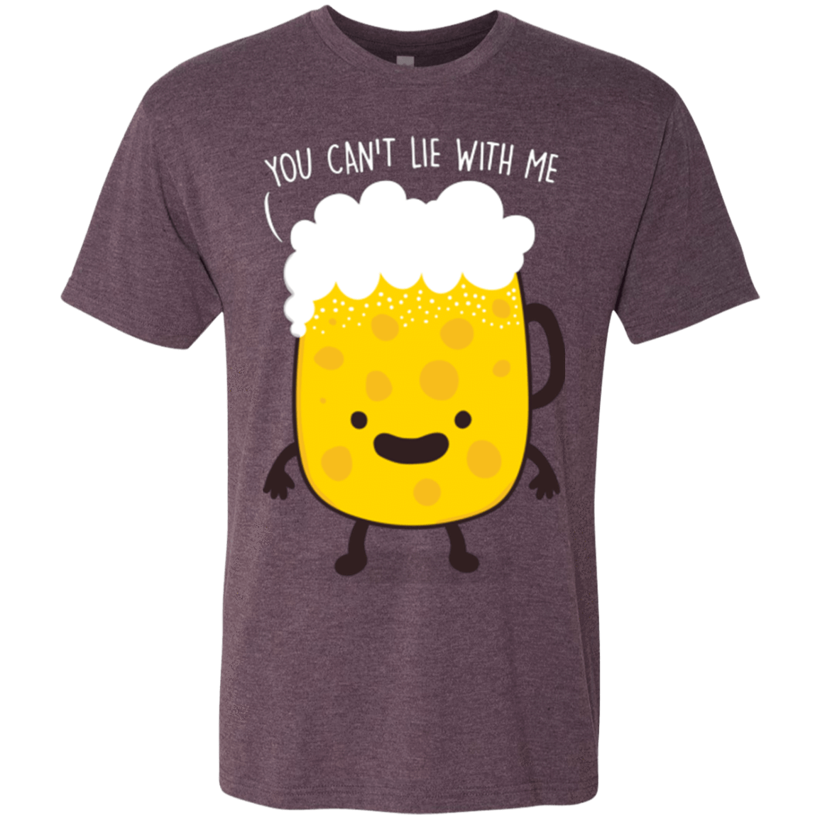 T-Shirts Vintage Purple / Small Beerfull Men's Triblend T-Shirt