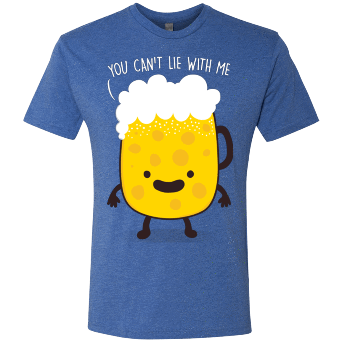 T-Shirts Vintage Royal / Small Beerfull Men's Triblend T-Shirt