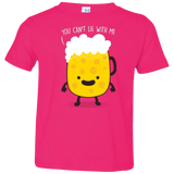 T-Shirts Hot Pink / 2T Beerfull Toddler Premium T-Shirt