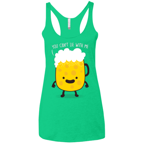 T-Shirts Envy / X-Small Beerfull Women's Triblend Racerback Tank