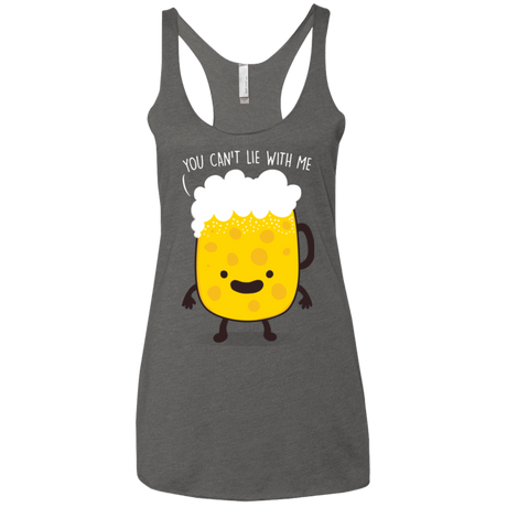 T-Shirts Premium Heather / X-Small Beerfull Women's Triblend Racerback Tank