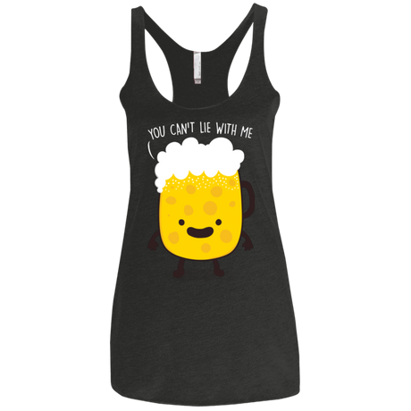 T-Shirts Vintage Black / X-Small Beerfull Women's Triblend Racerback Tank