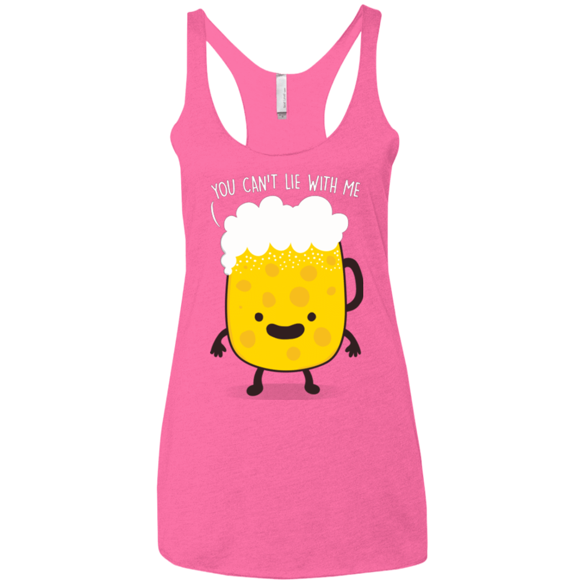 T-Shirts Vintage Pink / X-Small Beerfull Women's Triblend Racerback Tank