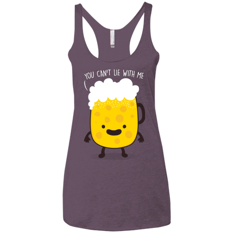T-Shirts Vintage Purple / X-Small Beerfull Women's Triblend Racerback Tank