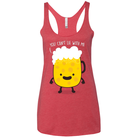 T-Shirts Vintage Red / X-Small Beerfull Women's Triblend Racerback Tank