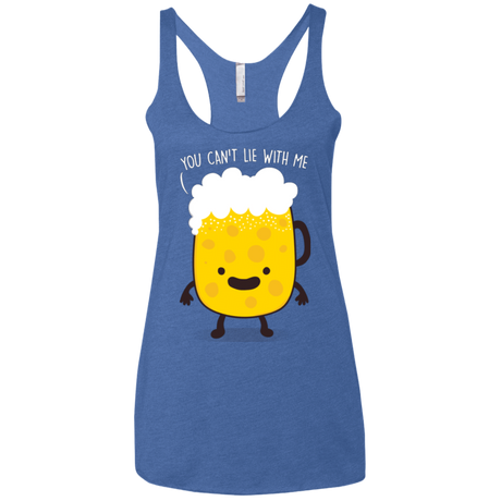 T-Shirts Vintage Royal / X-Small Beerfull Women's Triblend Racerback Tank