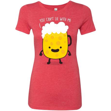 T-Shirts Vintage Red / Small Beerfull Women's Triblend T-Shirt