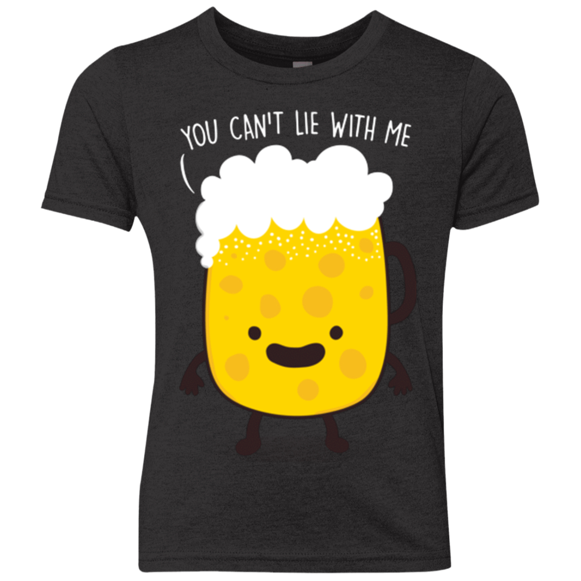 T-Shirts Vintage Black / YXS Beerfull Youth Triblend T-Shirt