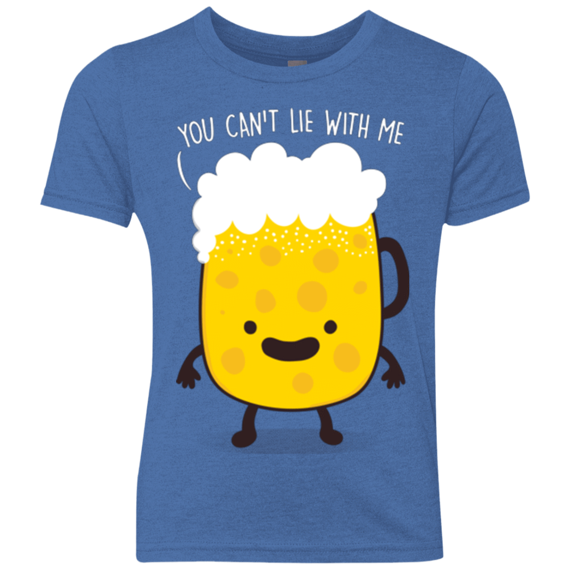 T-Shirts Vintage Royal / YXS Beerfull Youth Triblend T-Shirt