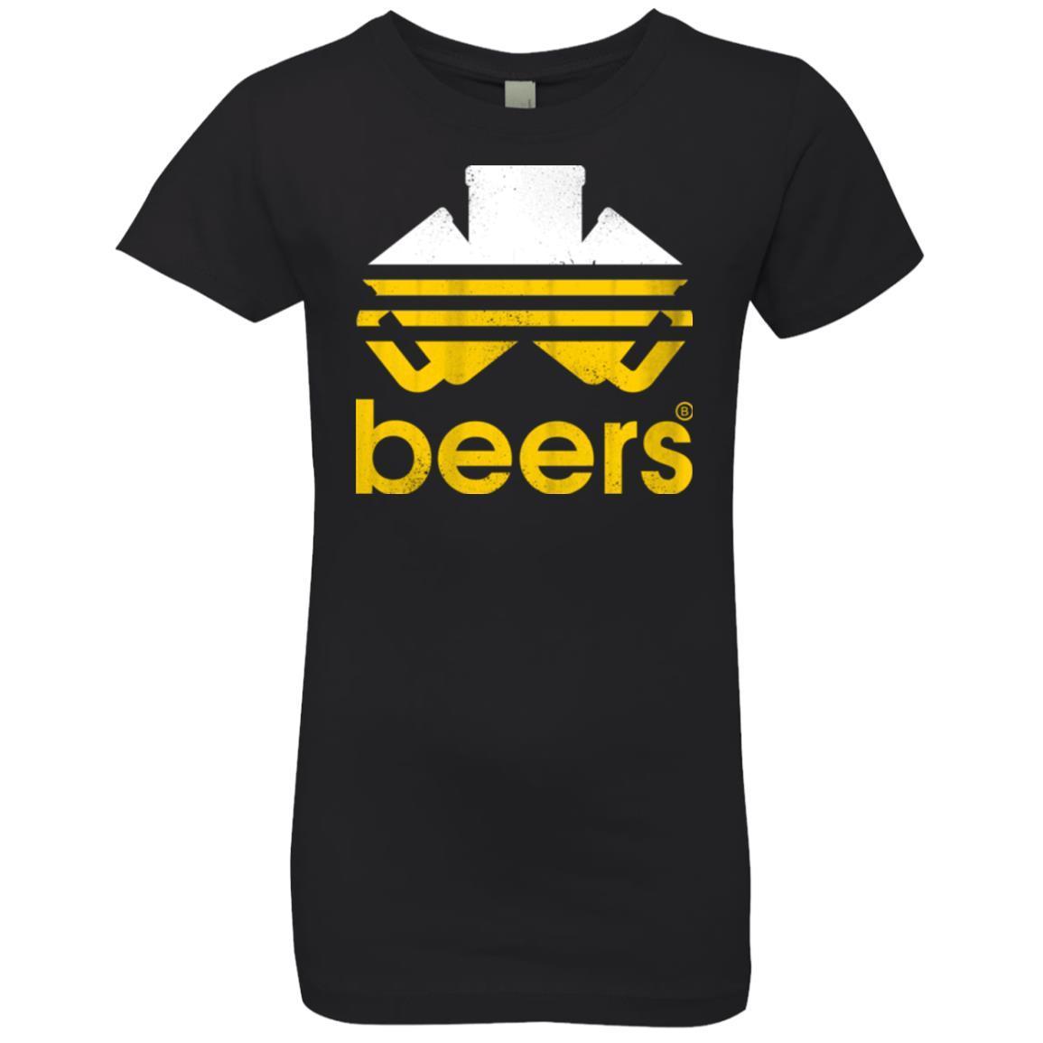 T-Shirts Black / YXS Beers Girls Premium T-Shirt
