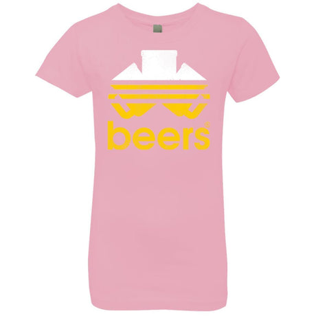 T-Shirts Light Pink / YXS Beers Girls Premium T-Shirt