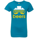 T-Shirts Turquoise / YXS Beers Girls Premium T-Shirt