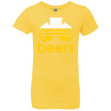 T-Shirts Vibrant Yellow / YXS Beers Girls Premium T-Shirt