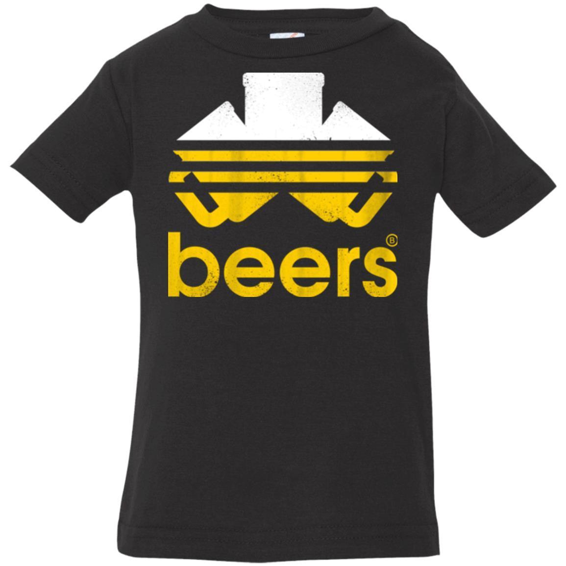 T-Shirts Black / 6 Months Beers Infant Premium T-Shirt