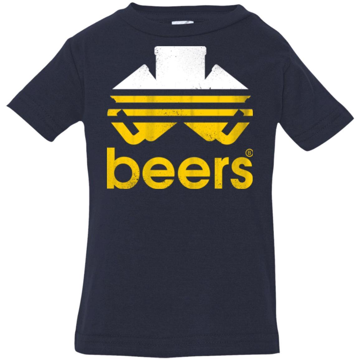 T-Shirts Navy / 6 Months Beers Infant Premium T-Shirt