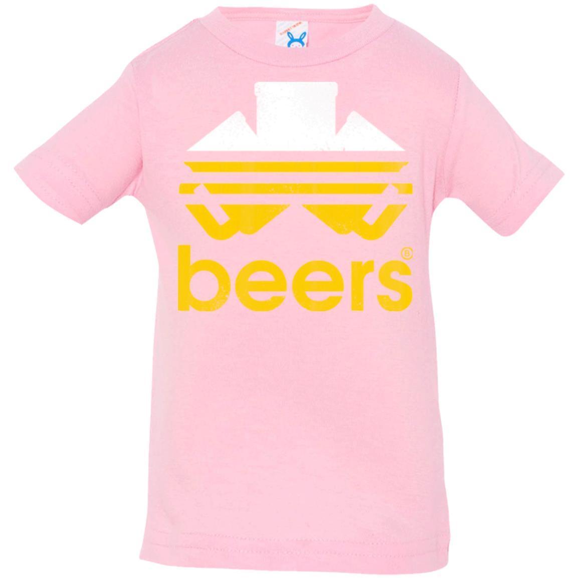 T-Shirts Pink / 6 Months Beers Infant Premium T-Shirt