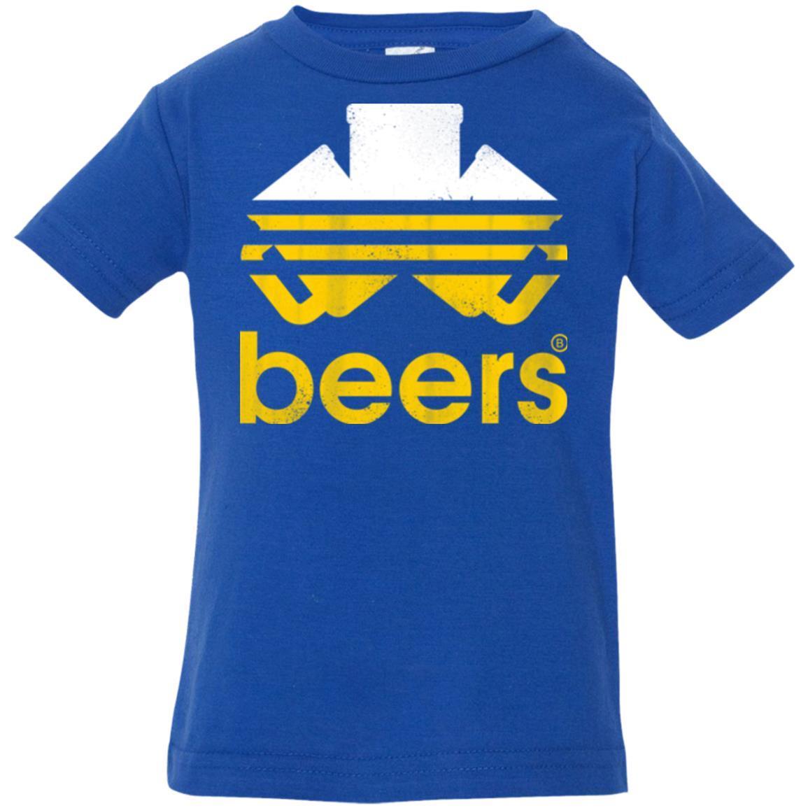 T-Shirts Royal / 6 Months Beers Infant Premium T-Shirt