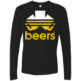 T-Shirts Black / Small Beers Men's Premium Long Sleeve