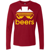 T-Shirts Cardinal / Small Beers Men's Premium Long Sleeve