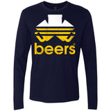 T-Shirts Midnight Navy / Small Beers Men's Premium Long Sleeve