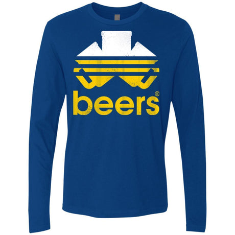 T-Shirts Royal / Small Beers Men's Premium Long Sleeve