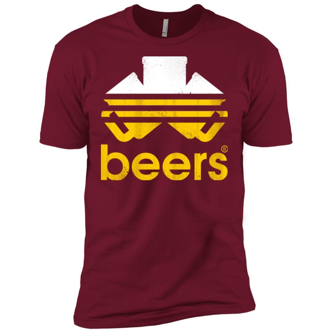 T-Shirts Cardinal / X-Small Beers Men's Premium T-Shirt