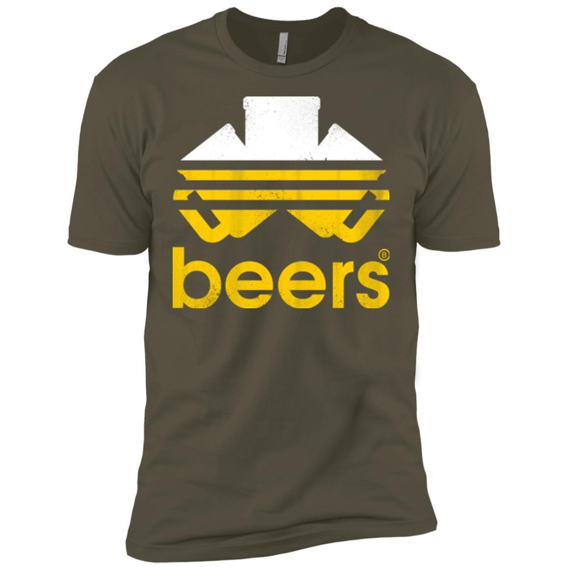 T-Shirts Military Green / X-Small Beers Men's Premium T-Shirt