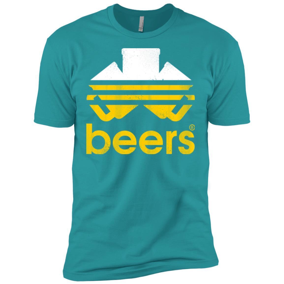 T-Shirts Tahiti Blue / X-Small Beers Men's Premium T-Shirt