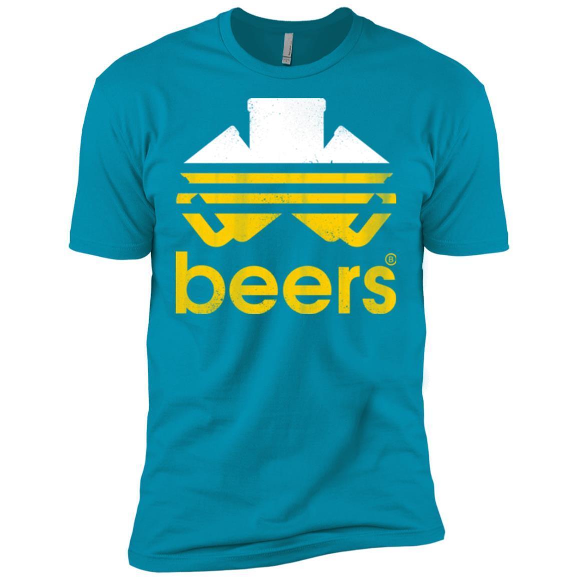 T-Shirts Turquoise / X-Small Beers Men's Premium T-Shirt