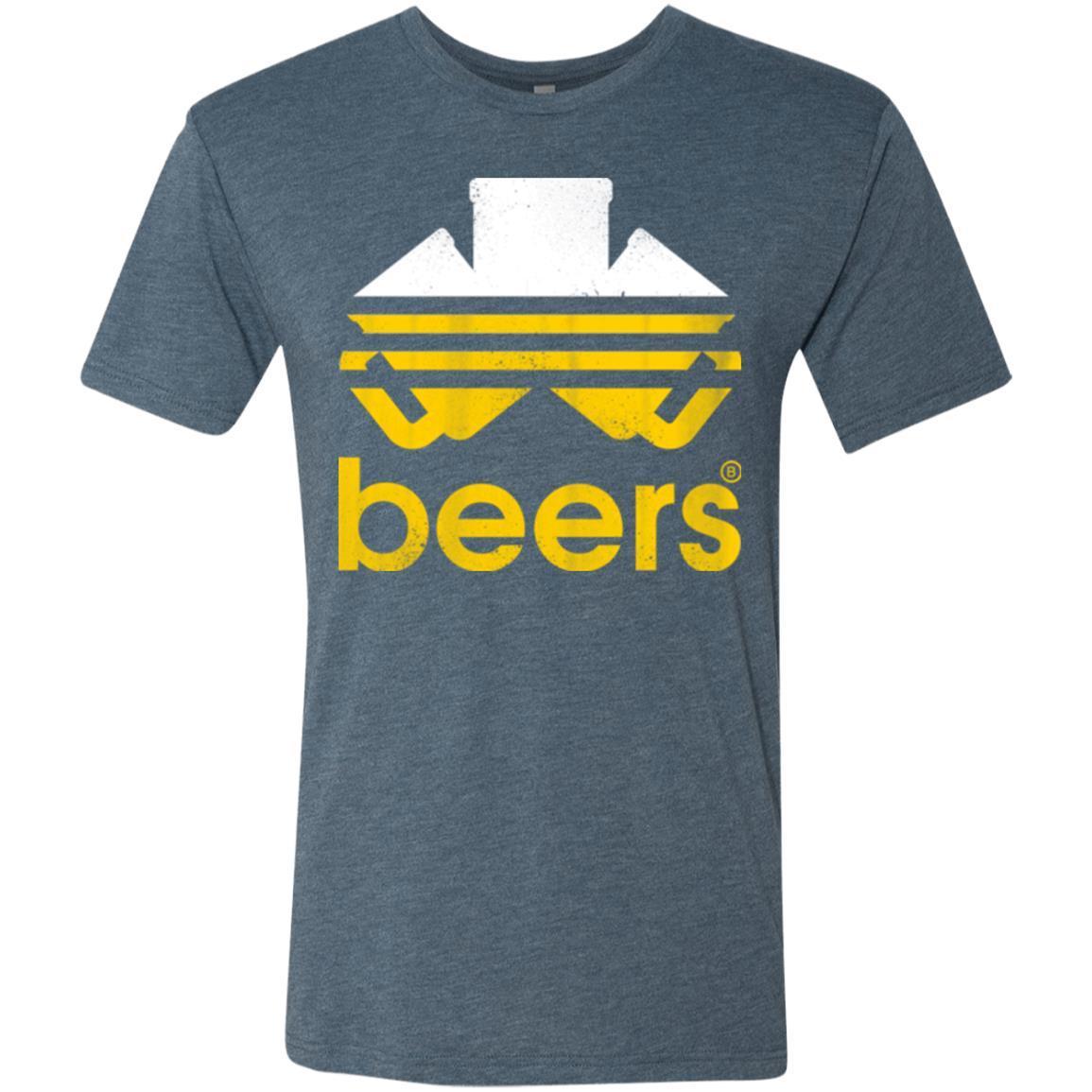T-Shirts Indigo / Small Beers Men's Triblend T-Shirt