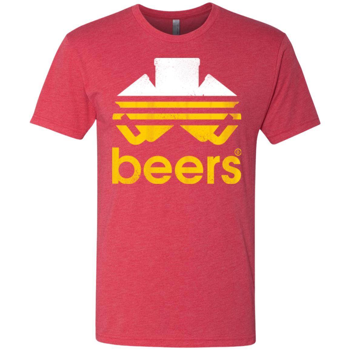T-Shirts Vintage Red / Small Beers Men's Triblend T-Shirt