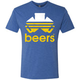 T-Shirts Vintage Royal / Small Beers Men's Triblend T-Shirt