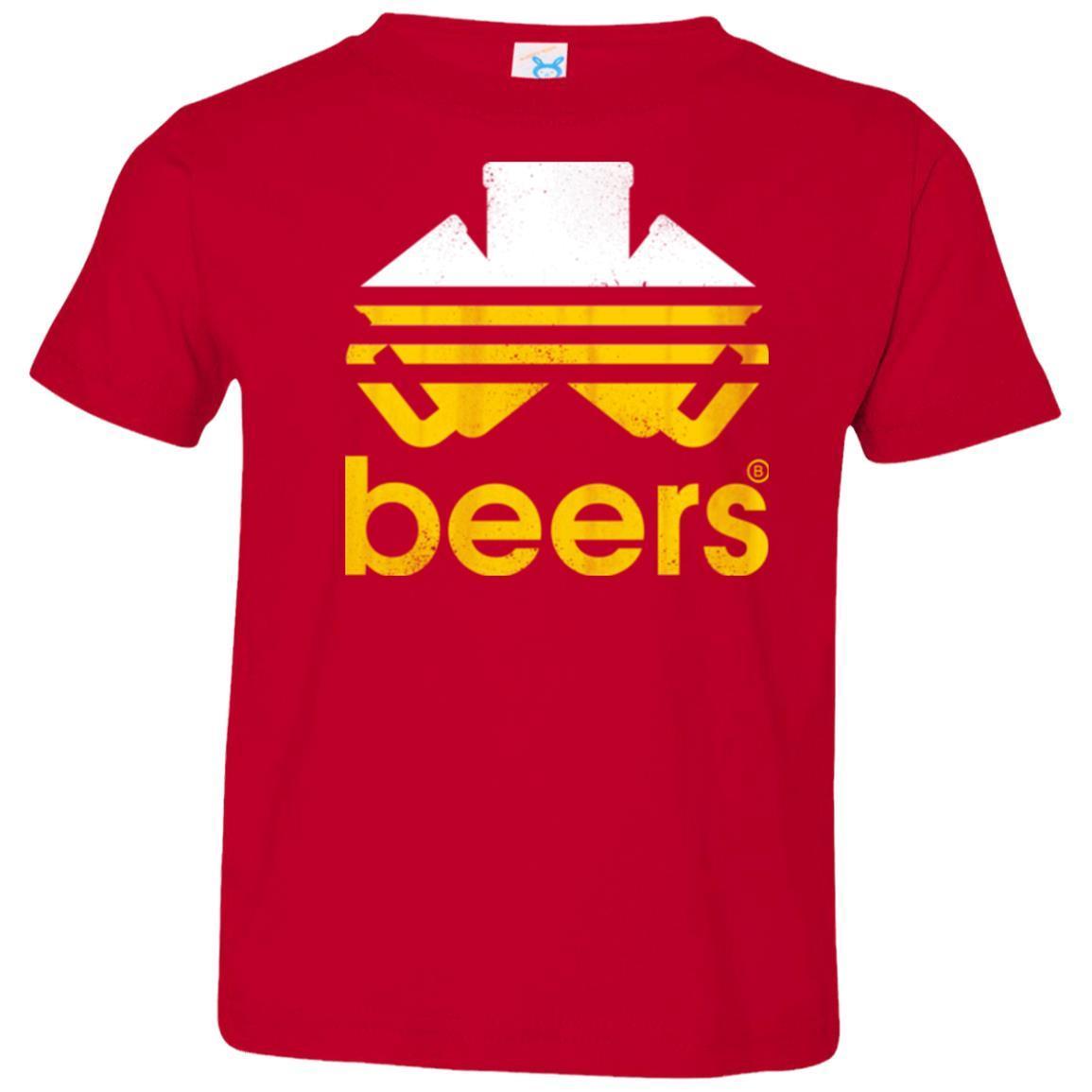 T-Shirts Red / 2T Beers Toddler Premium T-Shirt