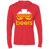 T-Shirts Vintage Red / X-Small Beers Triblend Long Sleeve Hoodie Tee