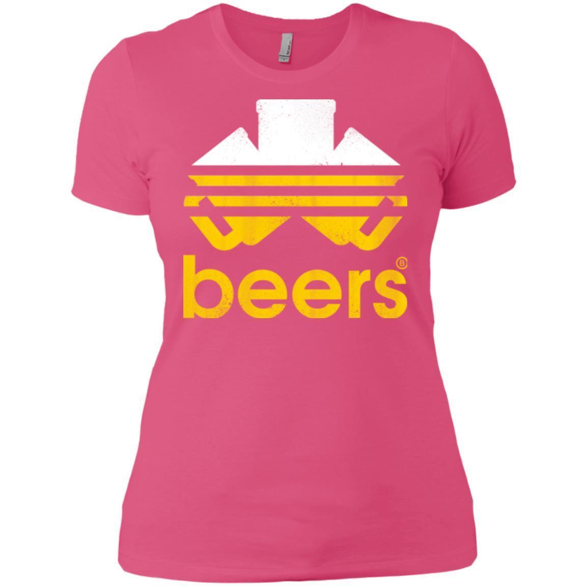 T-Shirts Hot Pink / X-Small Beers Women's Premium T-Shirt